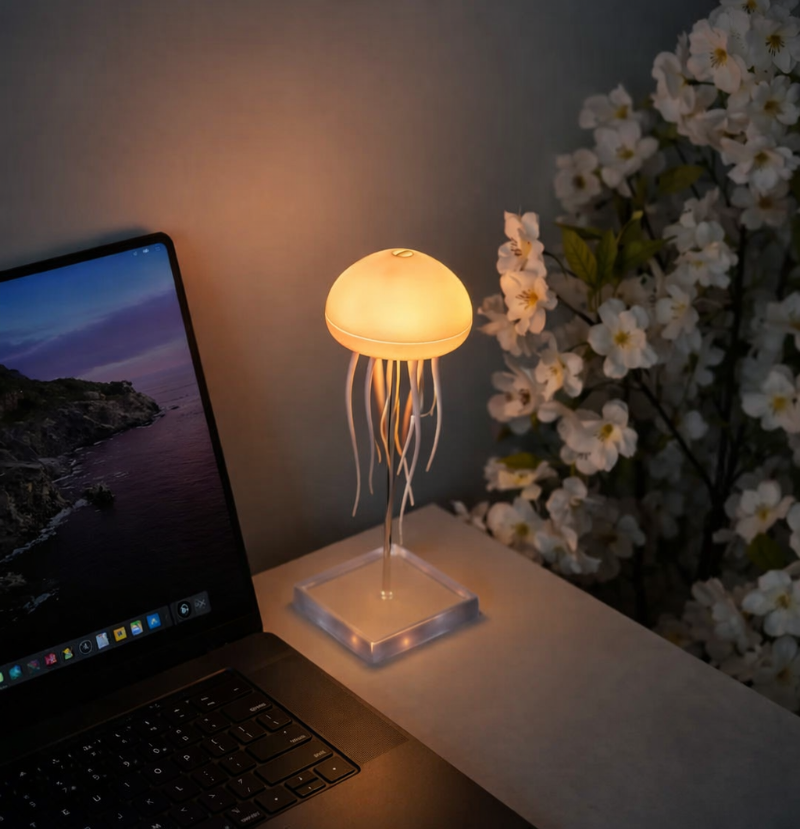 Zeni™ OceanGlow Jellyfish Lamp – Relaxing RGB Night Light