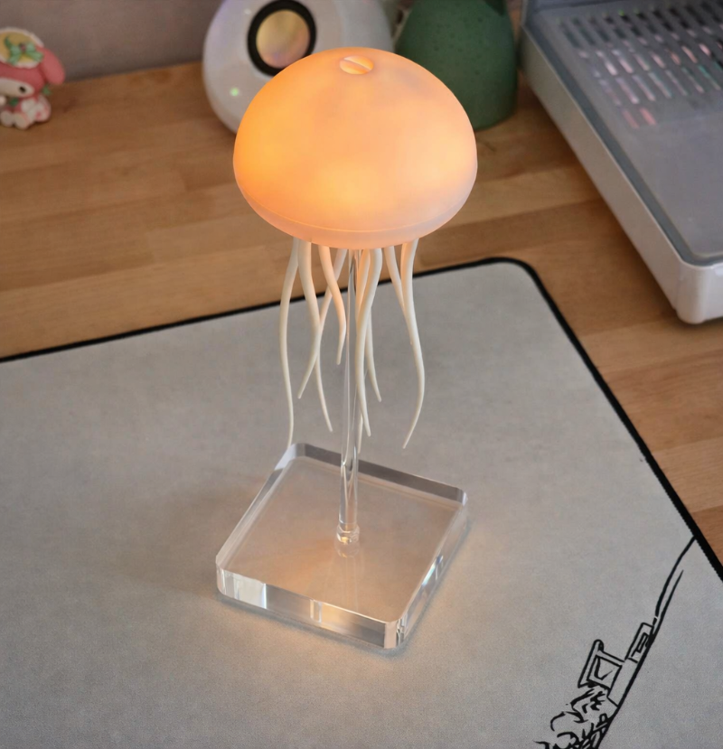 Zeni™ OceanGlow Jellyfish Lamp – Relaxing RGB Night Light