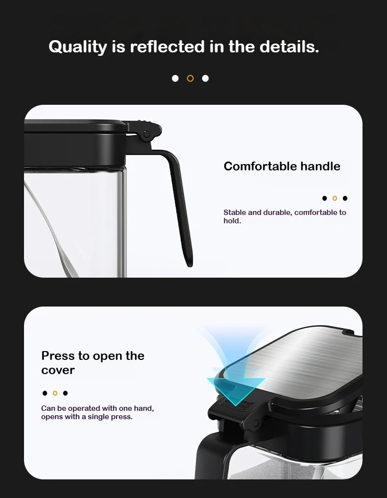 3-Piece Thick Glass 10 oz Airtight Spice Jars with Spoon — Sealed Seasoning Storage for Modern Kitchens