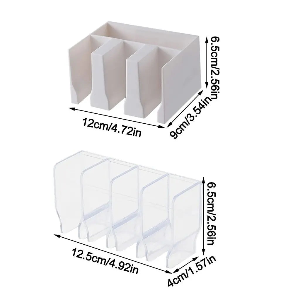 No-Drill Wall-Mounted Bathroom Organizer — Multi-Grid Toothpaste & Toothbrush Drain Holder, Large Capacity