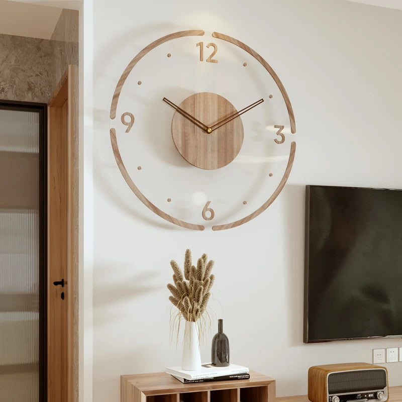 Wood Clock | Modern Minimal Design For Calm, Intentional Spaces