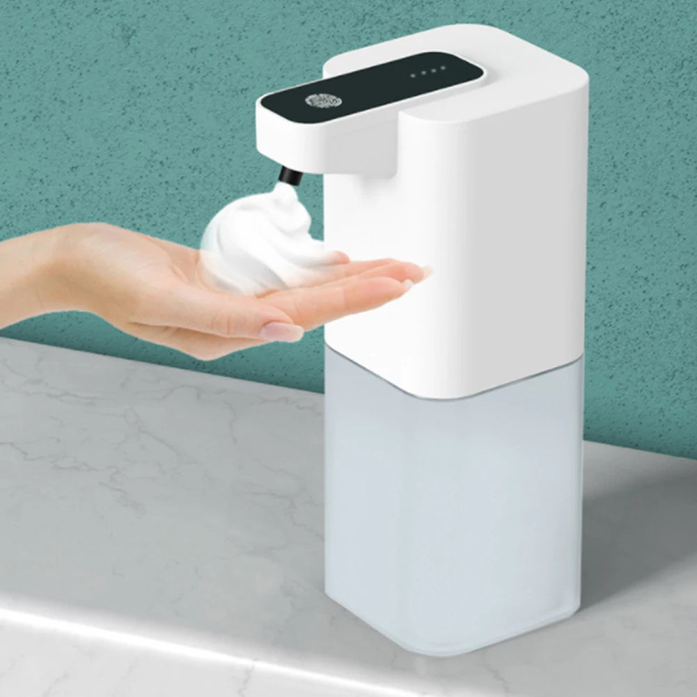 Automatic Soap Dispenser – Touchless Foam Pump for Bathroom & Kitchen - USB Rechargeable