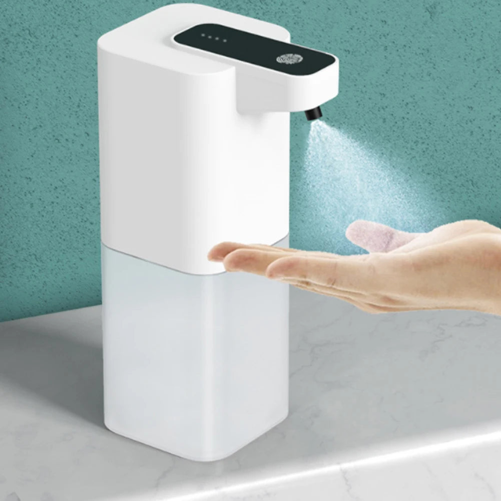Automatic Soap Dispenser – Touchless Foam Pump for Bathroom & Kitchen - USB Rechargeable