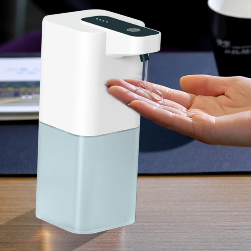 Automatic Soap Dispenser – Touchless Foam Pump for Bathroom & Kitchen - USB Rechargeable