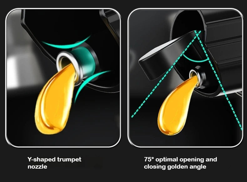 3-Piece Thick Glass 10 oz Airtight Spice Jars with Spoon — Sealed Seasoning Storage for Modern Kitchens