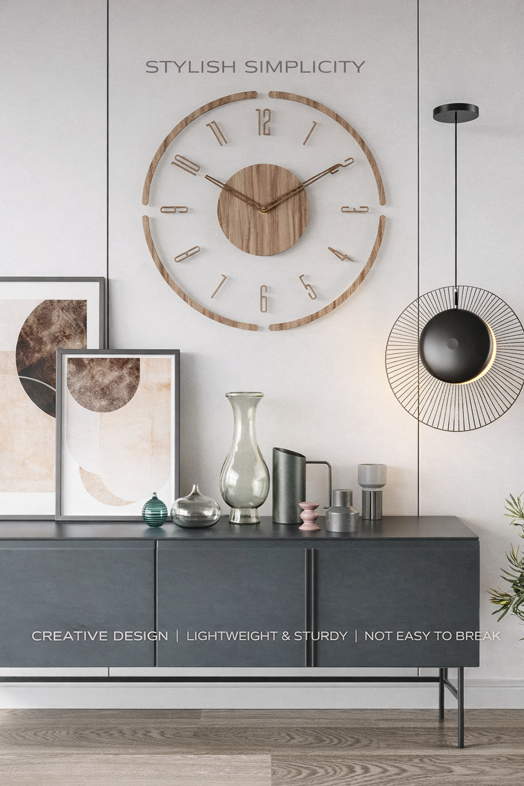 Wood Clock | Modern Minimal Design For Calm, Intentional Spaces