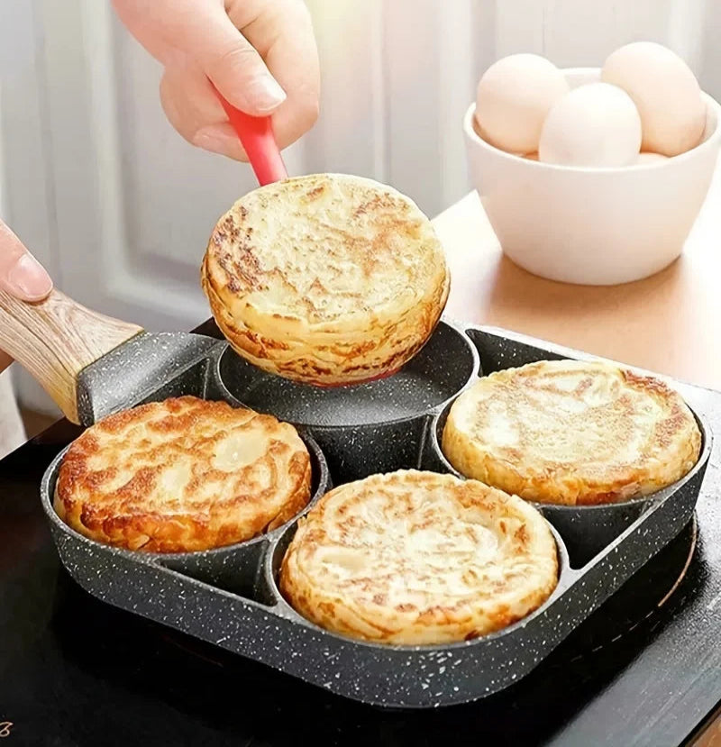 ZeniPan™ — Four‑Section Non‑Stick Pan for Perfect Breakfasts