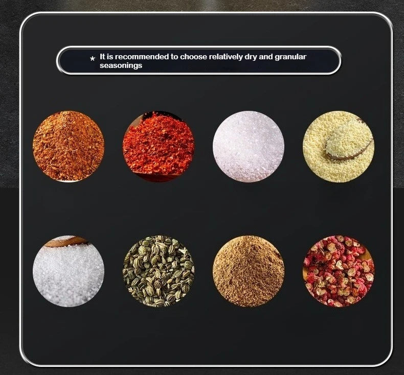 3-Piece Thick Glass 10 oz Airtight Spice Jars with Spoon — Sealed Seasoning Storage for Modern Kitchens