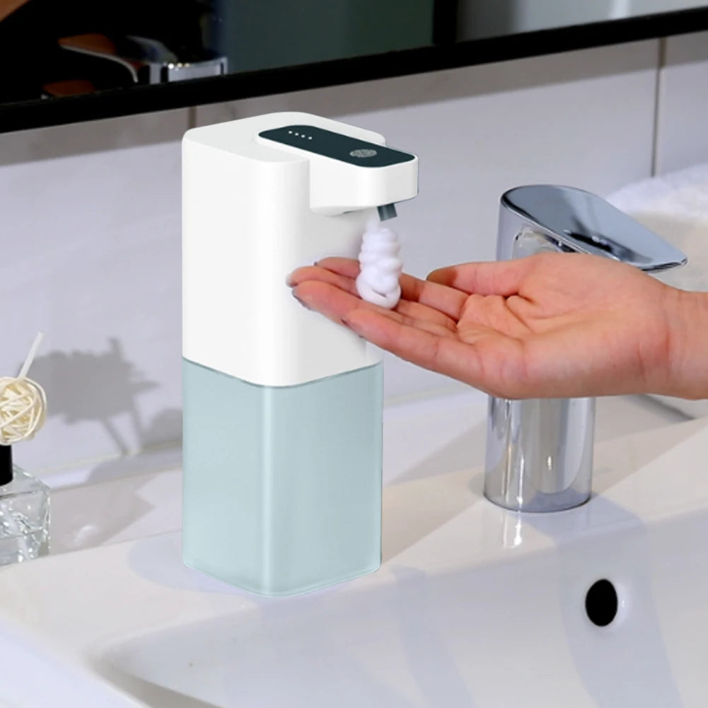 Automatic Soap Dispenser – Touchless Foam Pump for Bathroom & Kitchen - USB Rechargeable