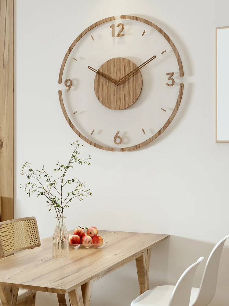 Wood Clock | Modern Minimal Design For Calm, Intentional Spaces