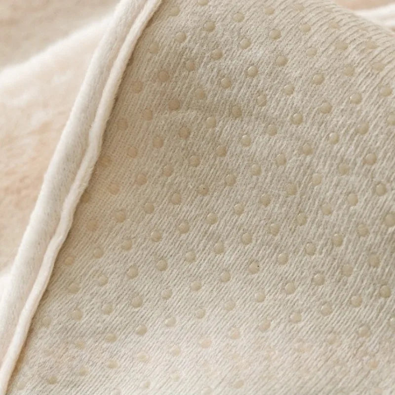 Sofa Slipcover, Plush Quilted Velvet, One-Piece Sectional Fit With Anti-Slip Backing